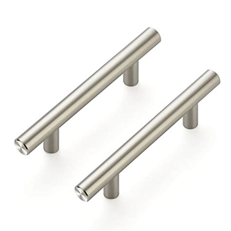 solid stainless steel brushed nickel cabinet hardware packs|Ravinte 30 Pack 5'' Cabinet Pulls Brushed Nickel .